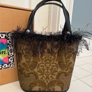 Brightons Collectibles 2000 Tapestry Mini Handbag